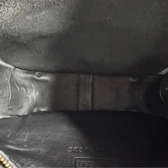 Vintage Coach Stewardess Bag 9525 in Black - Picture 5 of 13